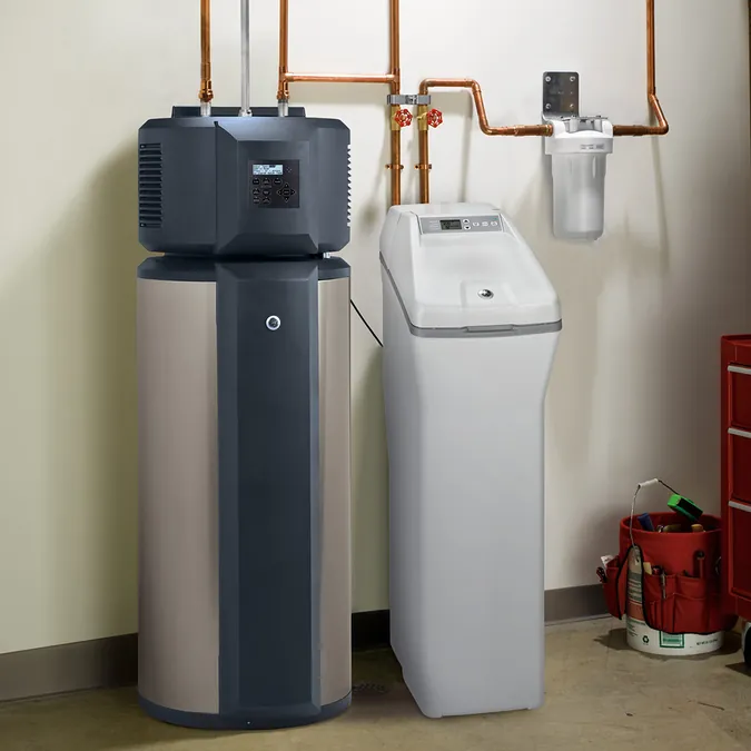 Whole-home water equipment installed by JB Plumbing HVAC, similar scope to well pump and pressure tank service in Berks County